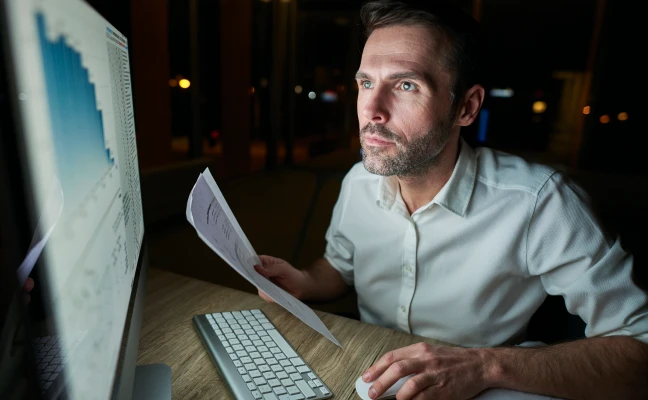 Graphique illustrant la conversion des CAPEX en OPEX et le ROI généré par l'adoption du cloud ERP.