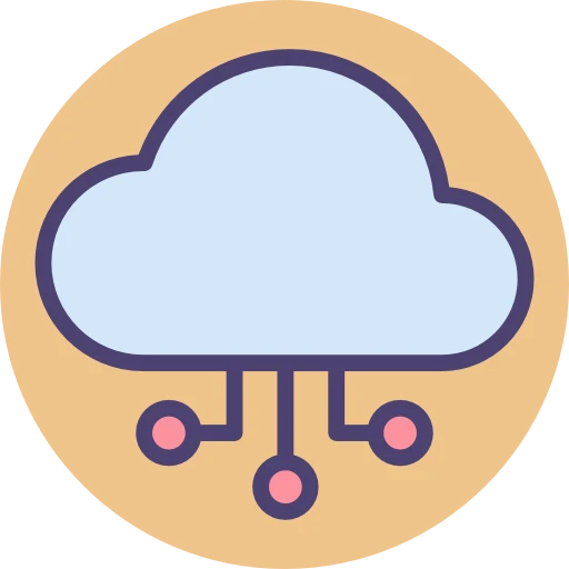 Icône du Cloud ERP Industriel, de la gestion logistique et du Stock pour une flexibilité accrue.