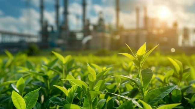 ERP pour chimie verte avec suivi de consommation énergétique, empreinte carbone et conformité écologique